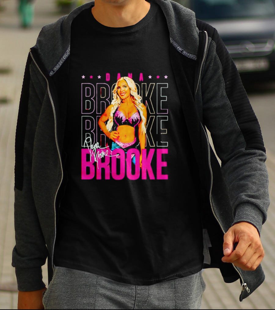 Dana Brooke Signature Name Repeat T-Shirt