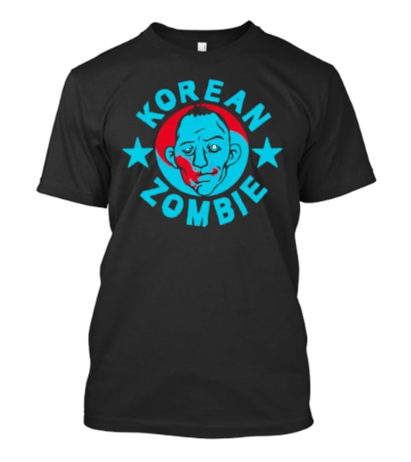 Korean Zombie Red And Blue Star T-Shirt