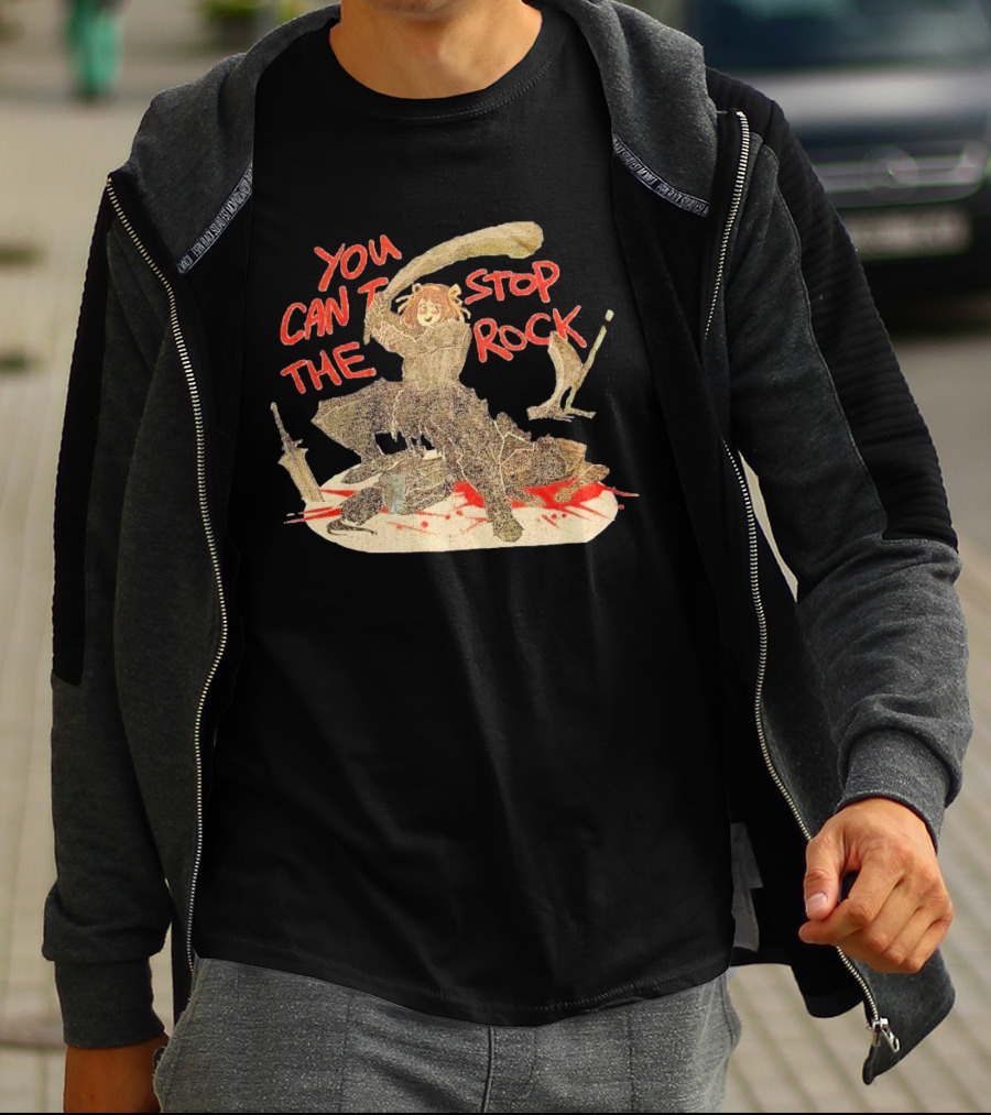 You Can’t Stop The Rock Hunter With Sword And Weapons T-Shirt