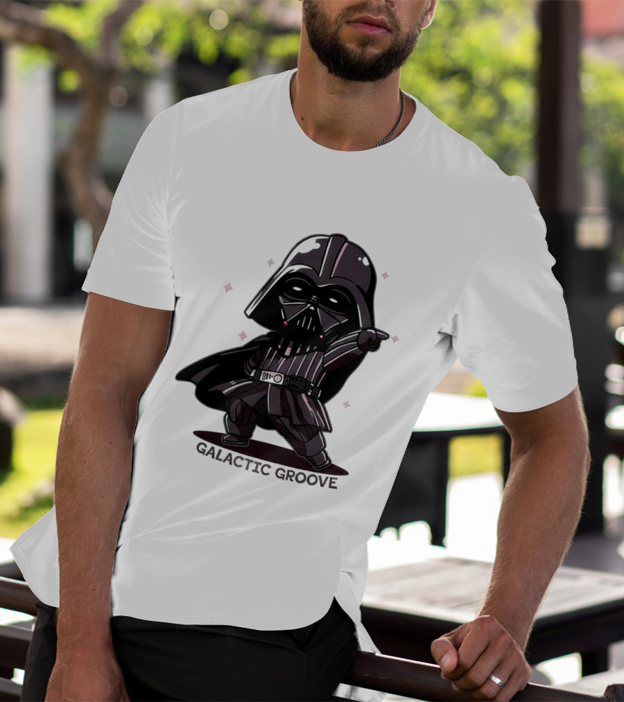 Galactic Groove Dancing Vader Disco Star Wars T-Shirt
