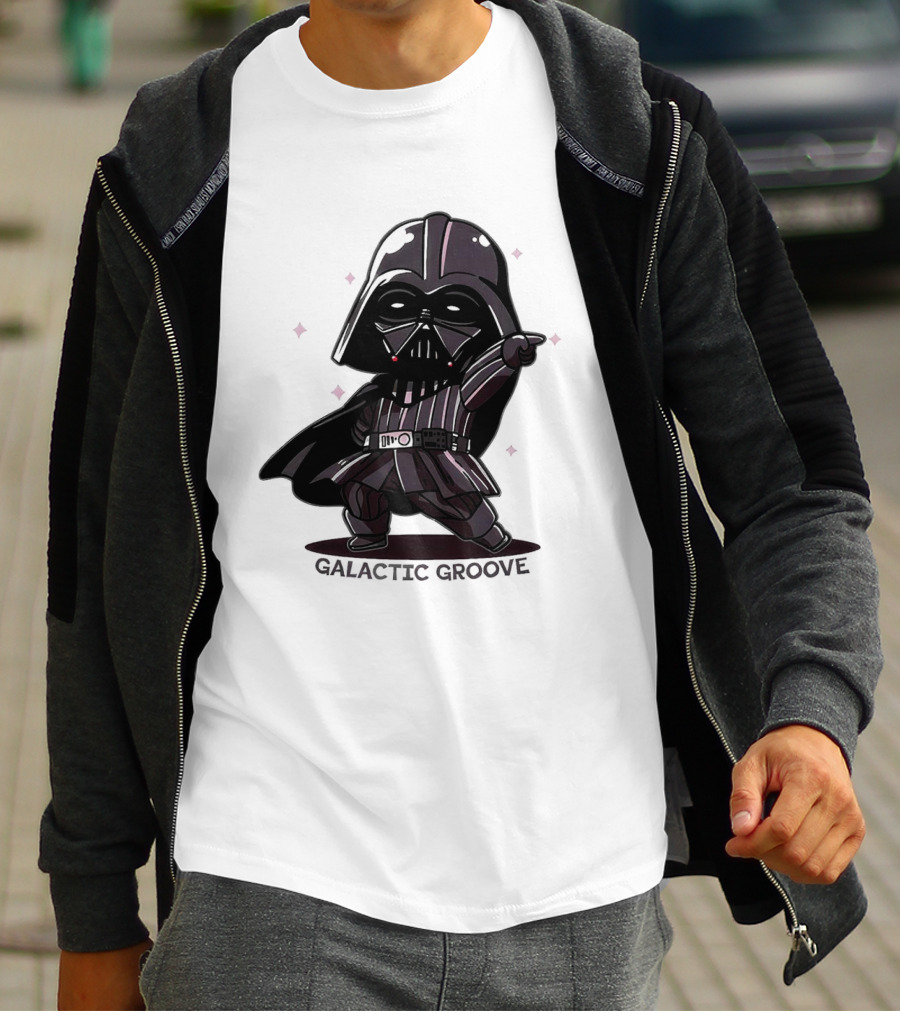 Galactic Groove Dancing Vader Disco Star Wars T-Shirt