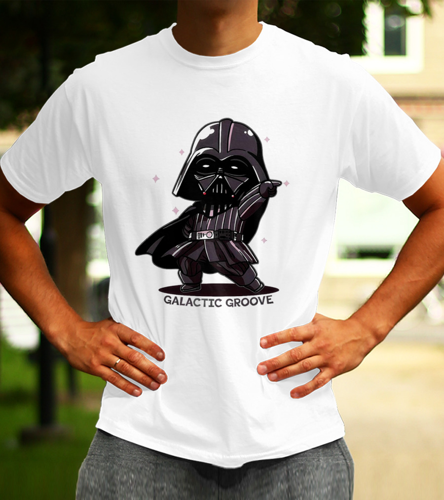 Galactic Groove Dancing Vader Disco Star Wars T-Shirt