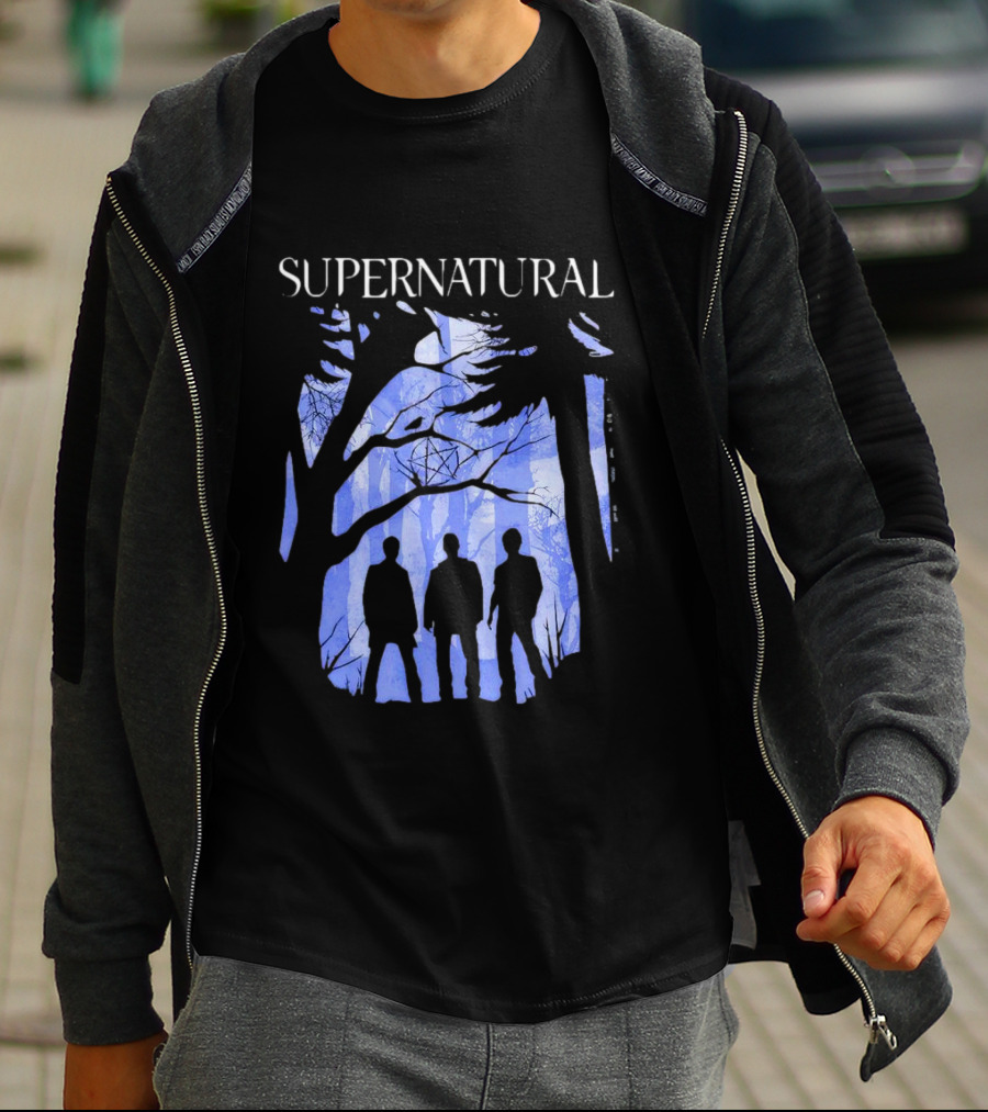 Supernatural Forest Silhouettes Trio T-Shirt