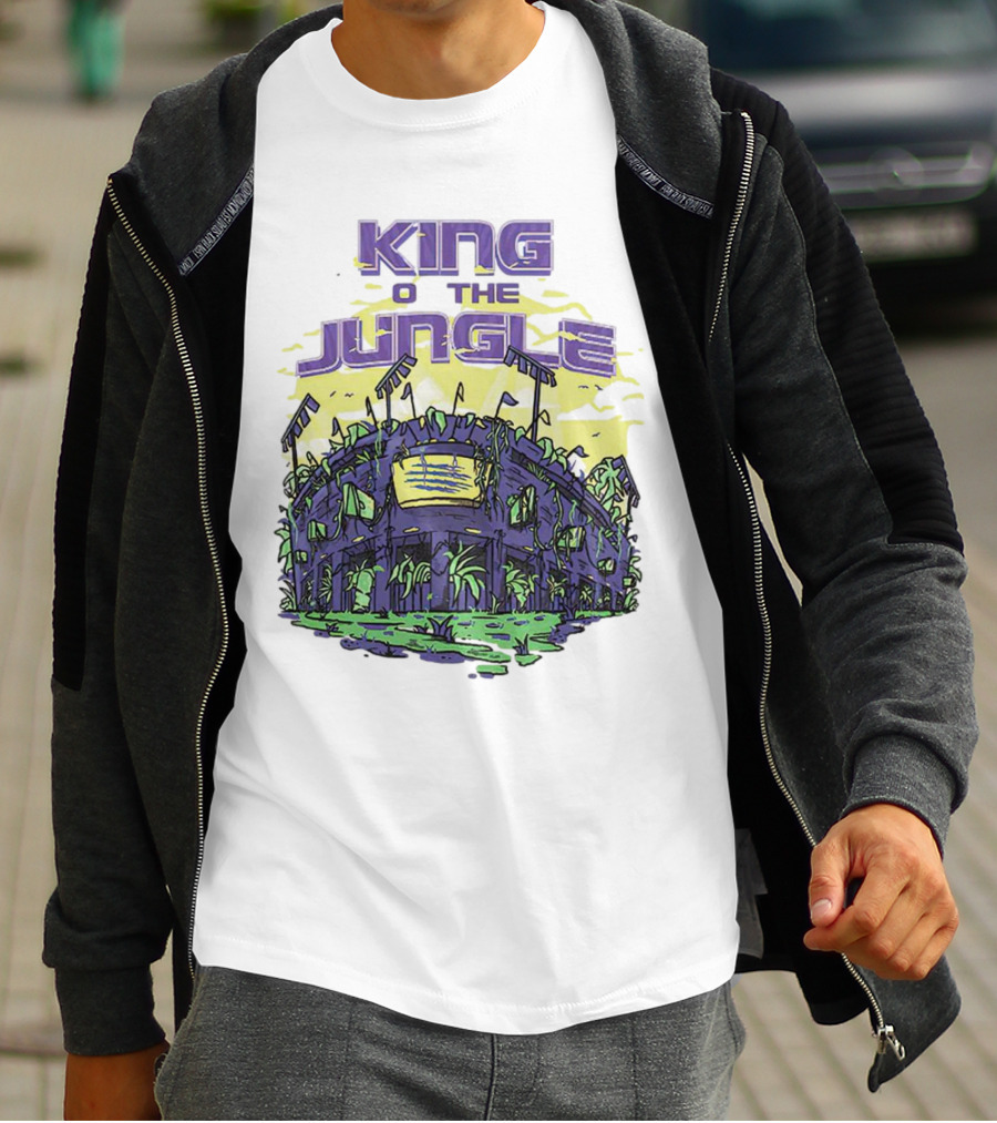 King Of The Jungle LSU Tigers Stadium T-Shirt
