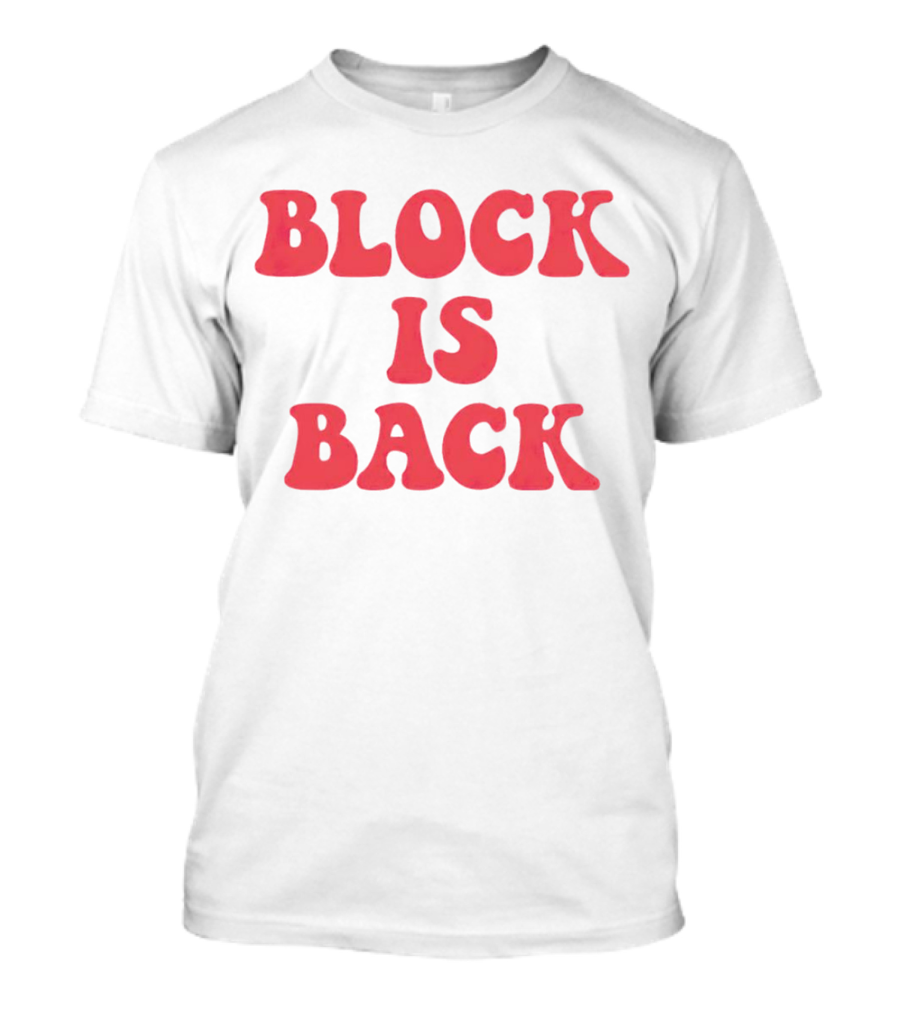 Block Is Back Oklahoma State Cowboys T-Shirt