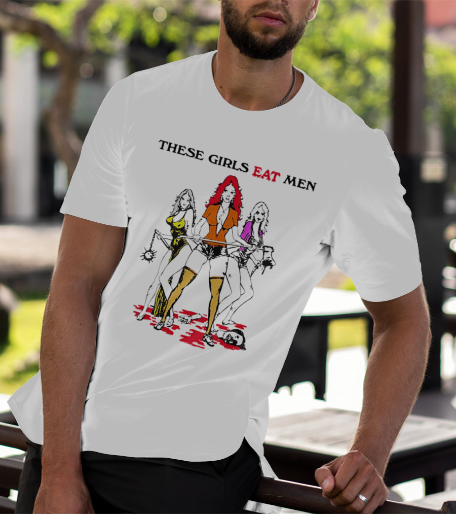 These Girls Eat Men Vampire Femme Fatales T-Shirt