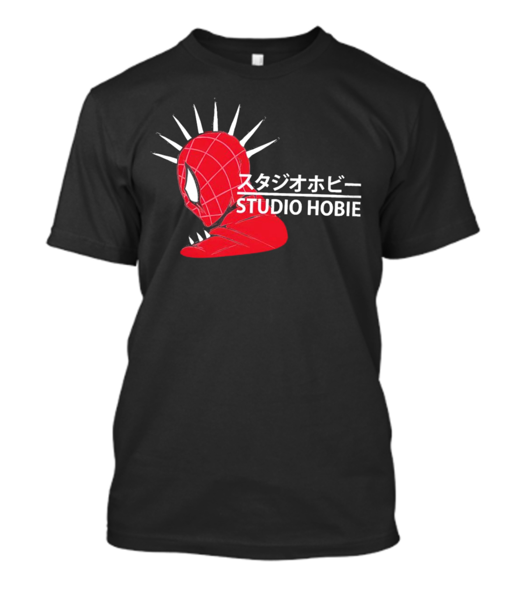 Studio Hobie Spider-Punk Hobart Brown Ghibli T-Shirt
