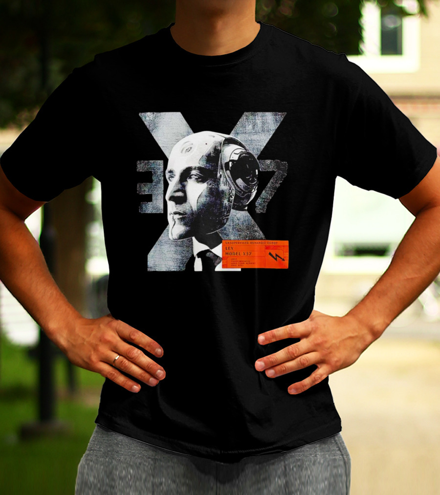 Unsupervised Humanoid Robot Lex Model 337 X37 T-Shirt