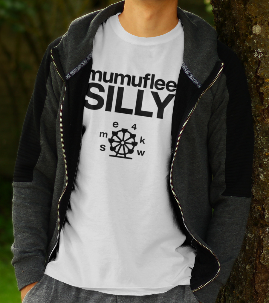 Mumuflee Silly Ferris Wheel E4 M S K W T-Shirt