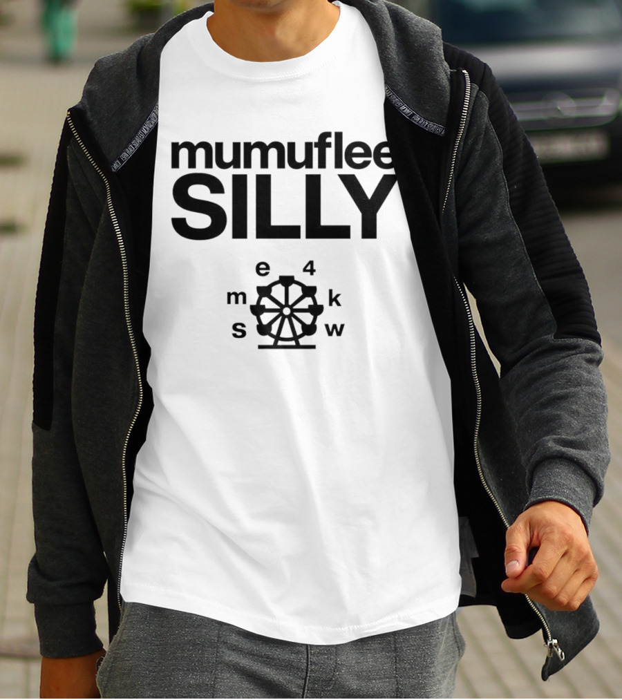 Mumuflee Silly Ferris Wheel E4 M S K W T-Shirt