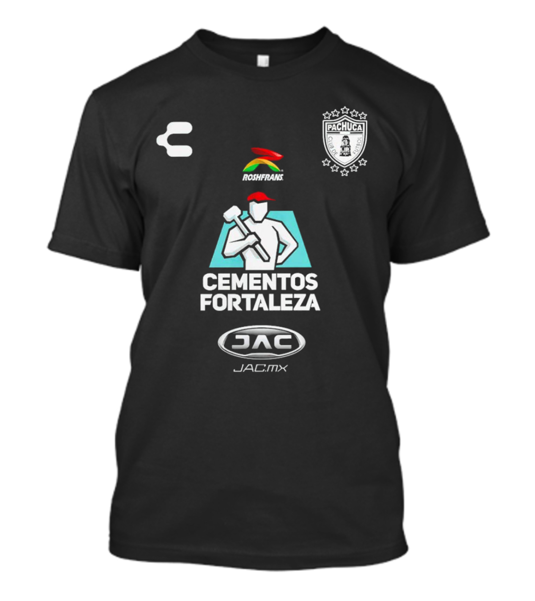 Cementos Fortaleza Roshfrans Pachuca JAC Charly Replica Away T-Shirt