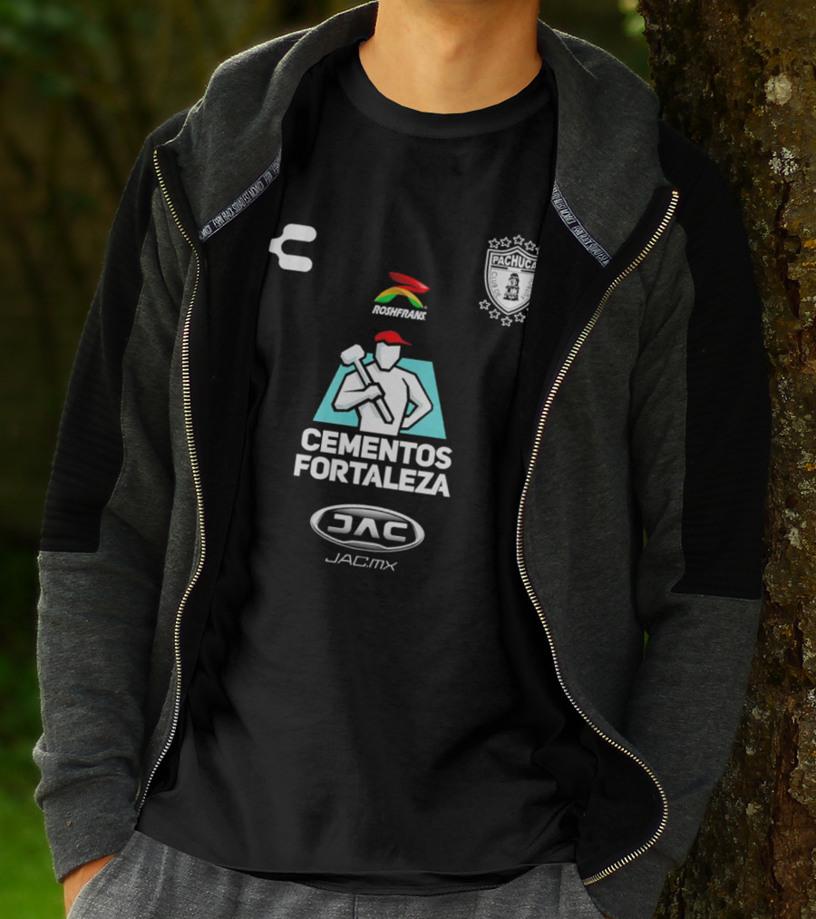 Cementos Fortaleza Roshfrans Pachuca JAC Charly Replica Away T-Shirt