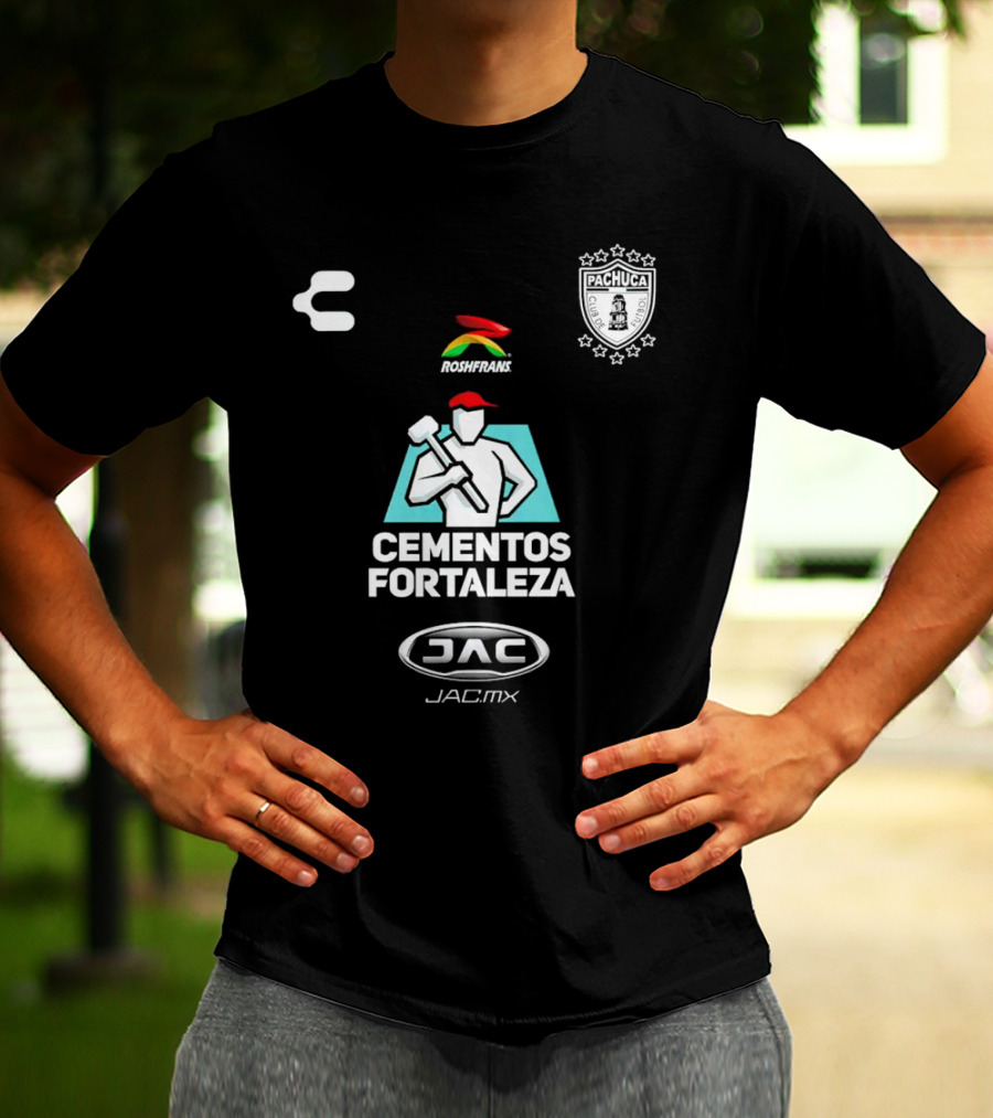 Cementos Fortaleza Roshfrans Pachuca JAC Charly Replica Away T-Shirt