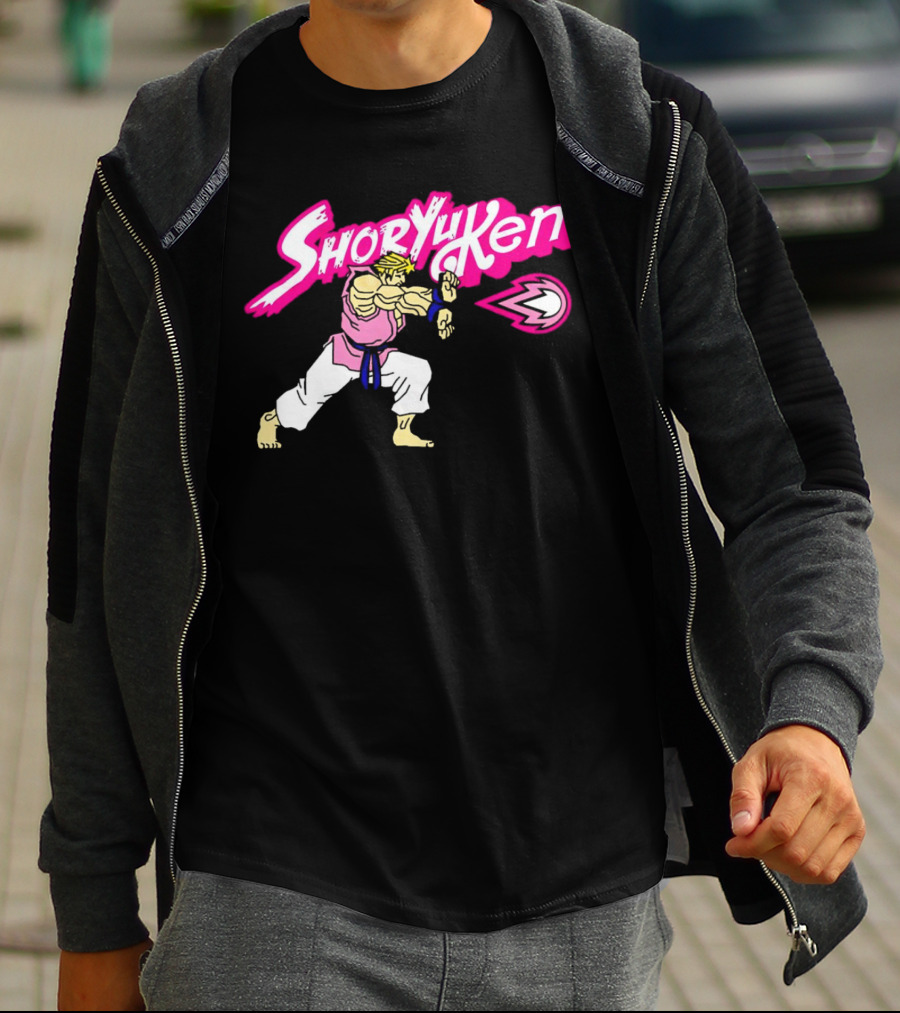 Shoryuken Ken Masters Ken Carson Retro Fighter Action T-Shirt