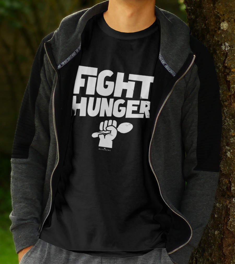 Gleaners Fight Hunger Fist With Spoon T-Shirt