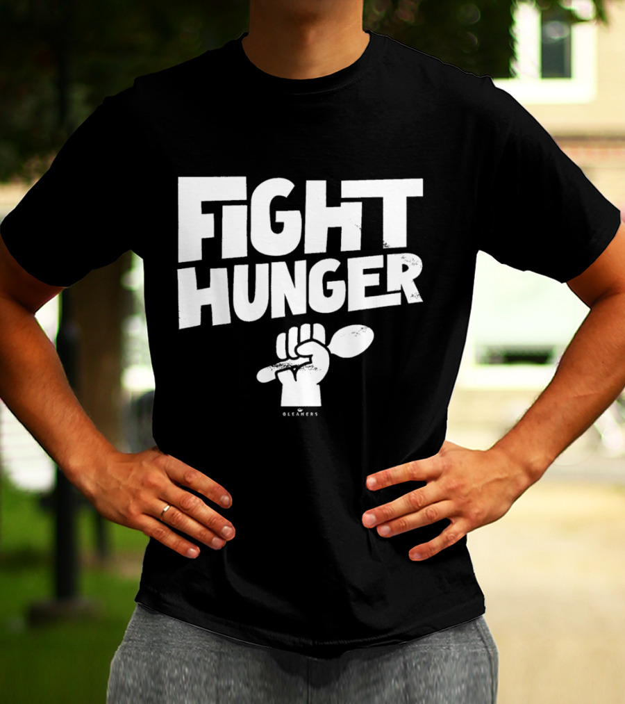 Gleaners Fight Hunger Fist With Spoon T-Shirt