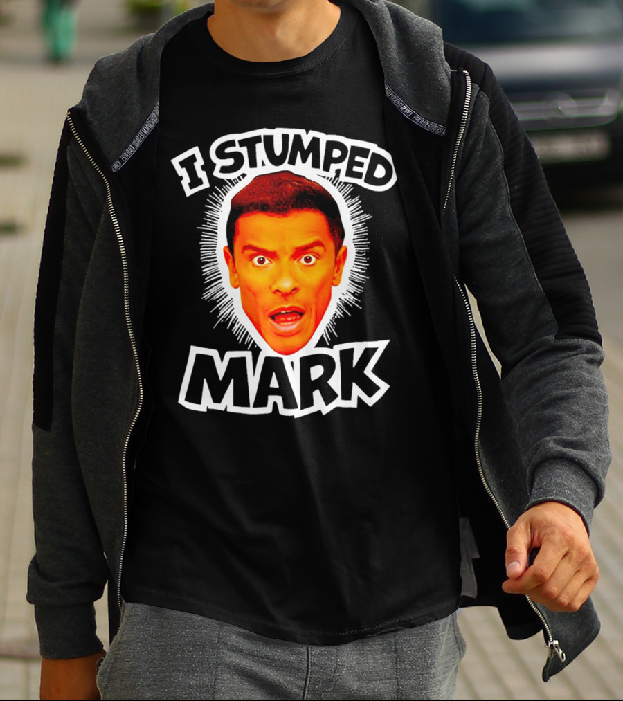 I Stumped Mark Iconic Expressive Face T-Shirt