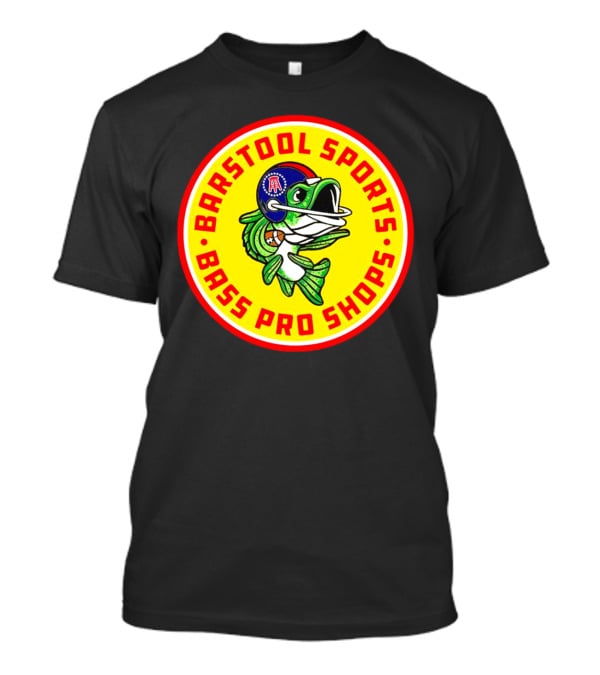 Bass Pro Shops Football Helmet Fish T-Shirt