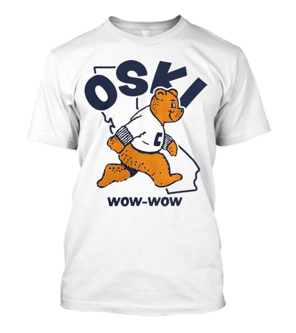 Oski Wow-Wow Funny Bear Vintage Cal Berkeley T-Shirt