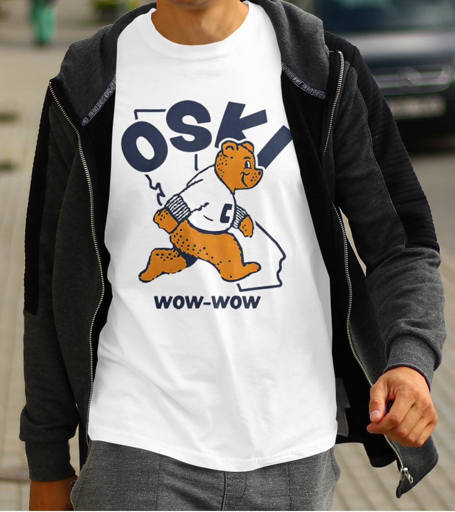 Oski Wow-Wow Funny Bear Vintage Cal Berkeley T-Shirt
