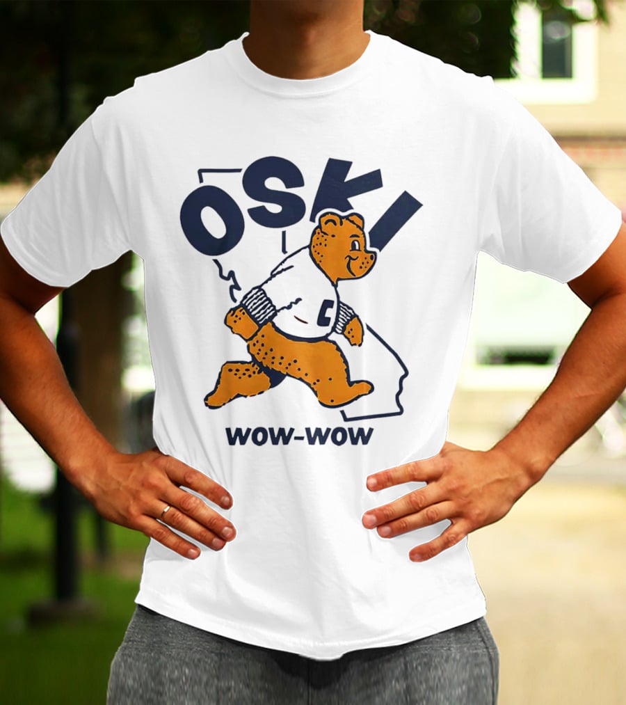 Oski Wow-Wow Funny Bear Vintage Cal Berkeley T-Shirt