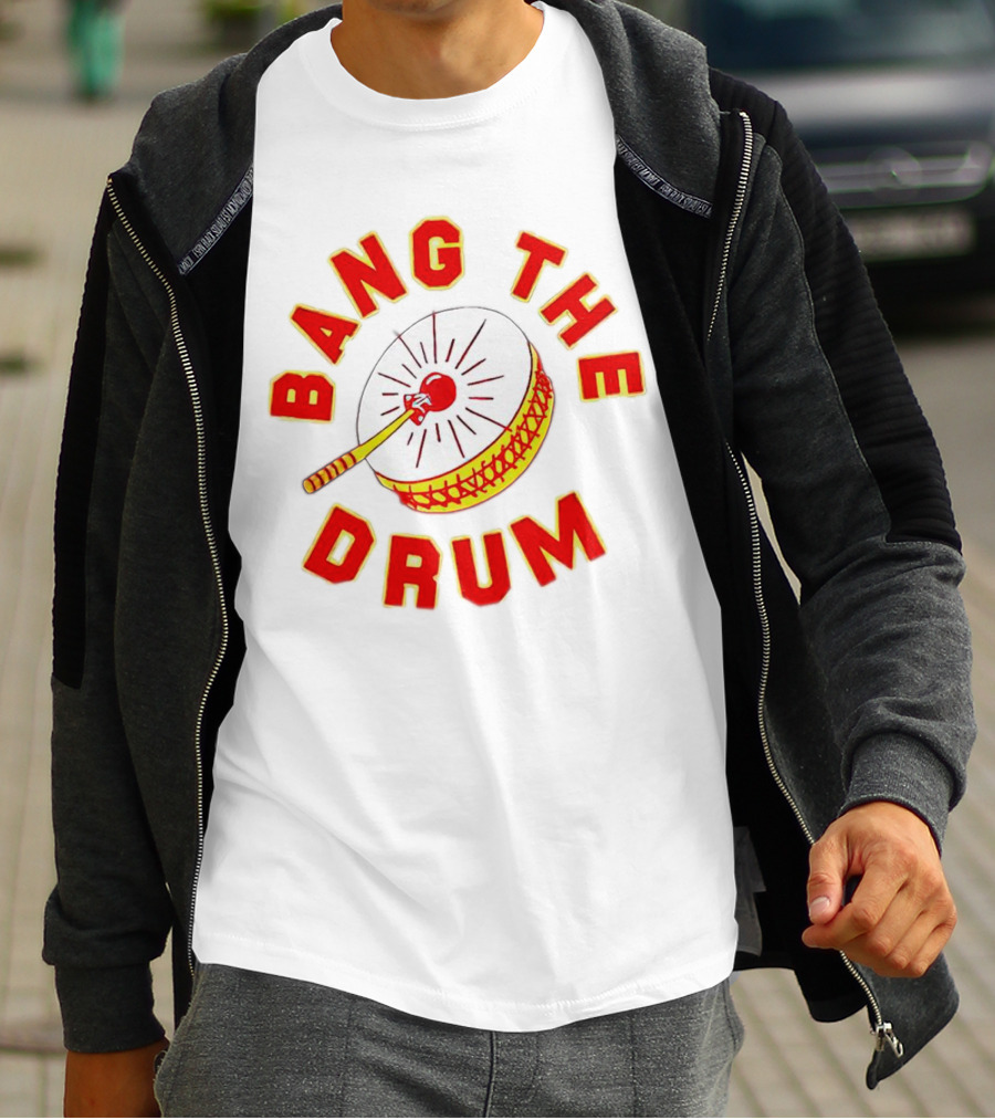 Chad Henne Bang The Drum Football Celebration T-Shirt