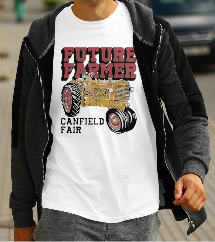 Future Farmer Canfield Fair Tractor T-Shirt