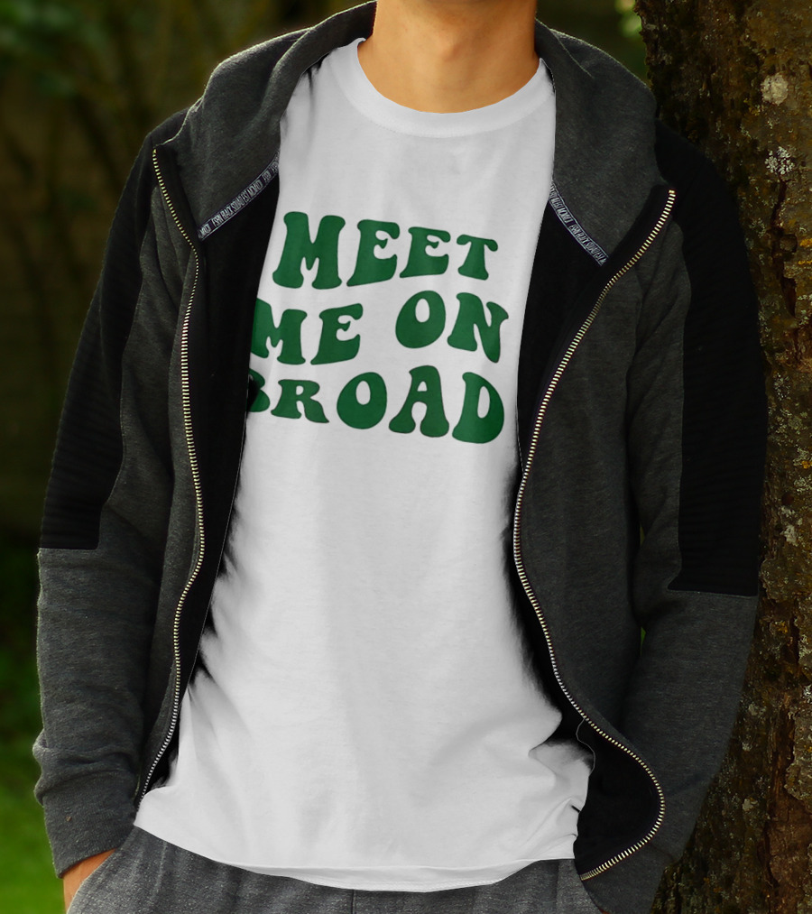 Meet Me On Broad Street Philadelphia Phillies Fan T-Shirt