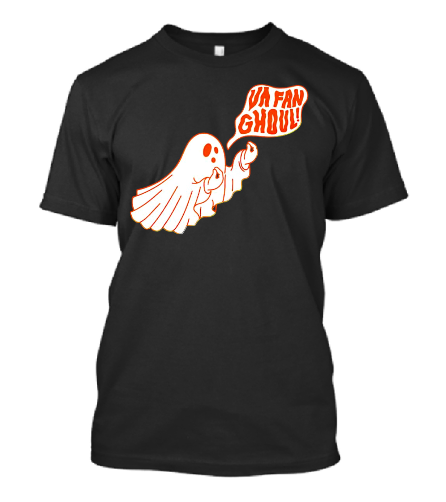 Va Fan Ghoul Halloween Ghost T-Shirt