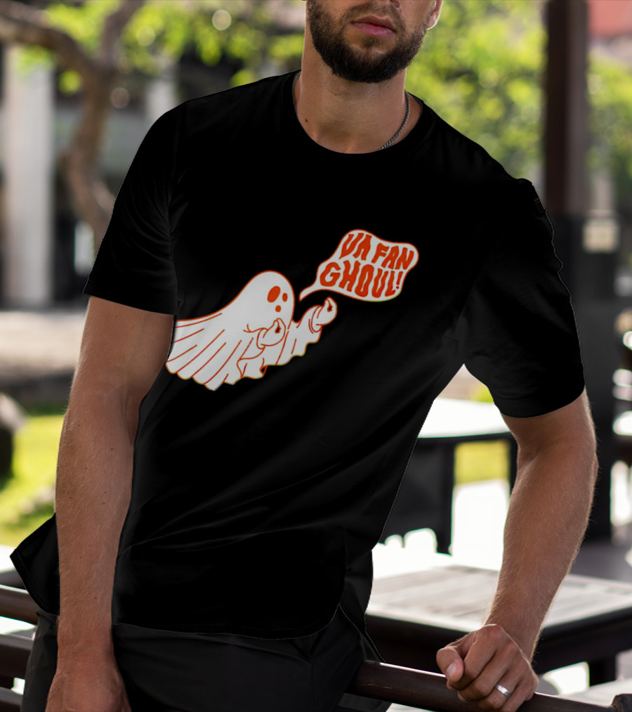 Va Fan Ghoul Halloween Ghost T-Shirt