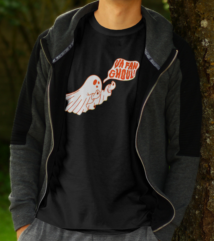 Va Fan Ghoul Halloween Ghost T-Shirt