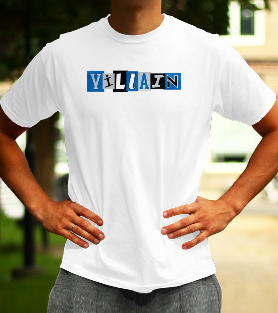 Villain Ransom Note T-Shirt