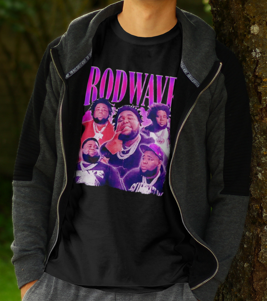 Rod Wave Beautiful Mind Vintage Collage T-Shirt