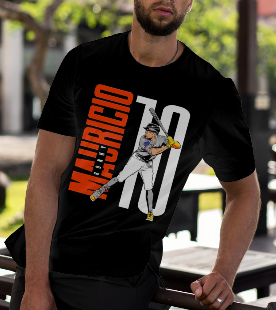 Ronny Mauricio 10 New York Mets Baseball Player T-Shirt