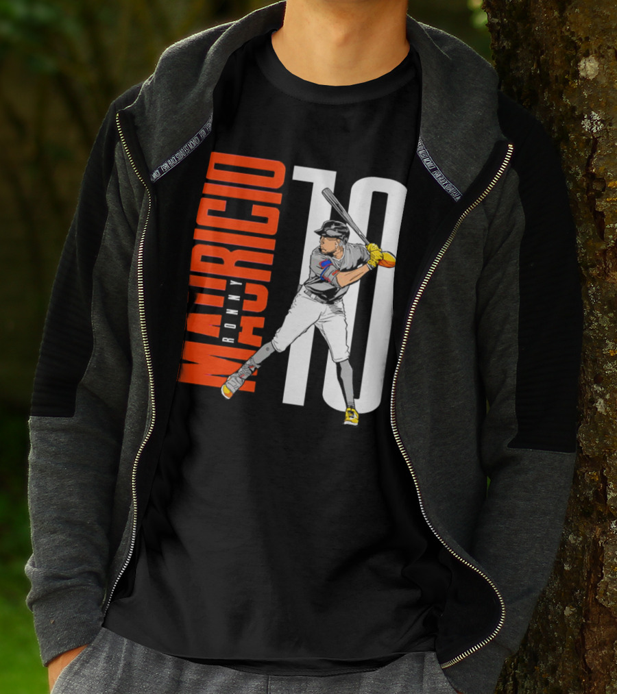 Ronny Mauricio 10 New York Mets Baseball Player T-Shirt