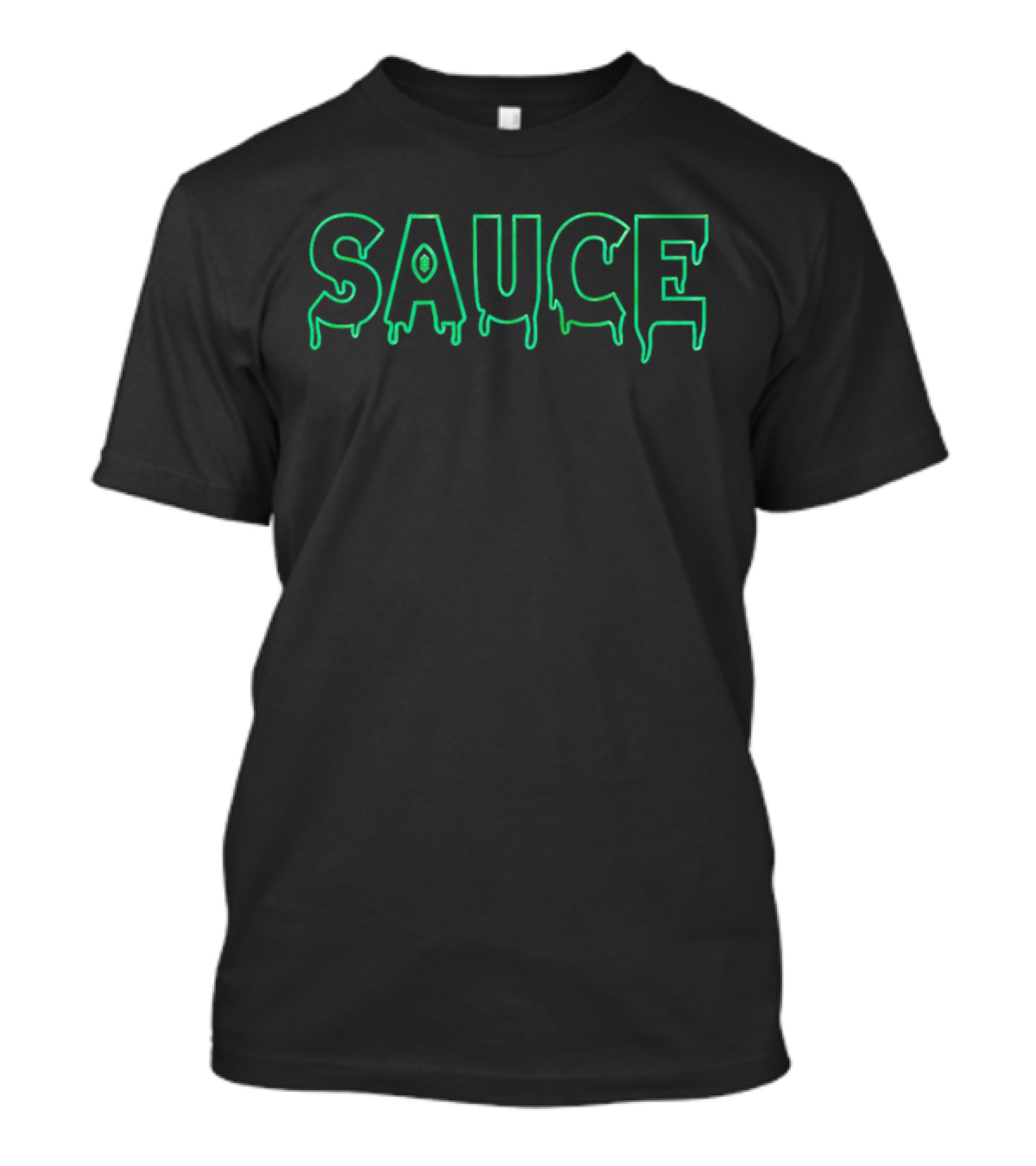 Sauce Gardner New York Jets Neon Drip T-Shirt