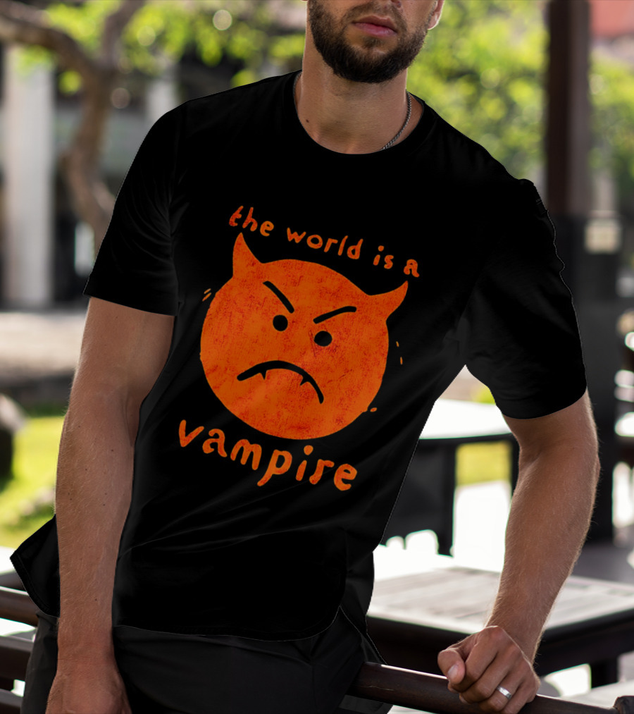 The World Is A Vampire Halloween Smashing Pumpkins T-Shirt