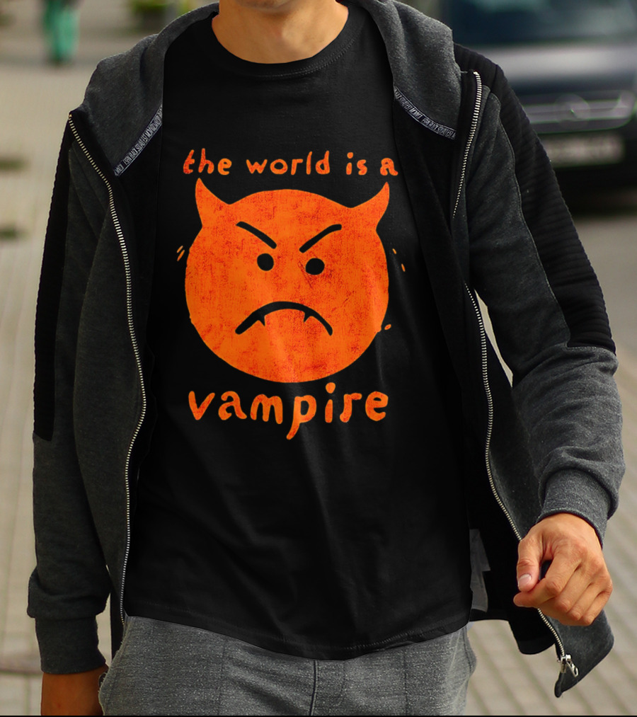 The World Is A Vampire Halloween Smashing Pumpkins T-Shirt