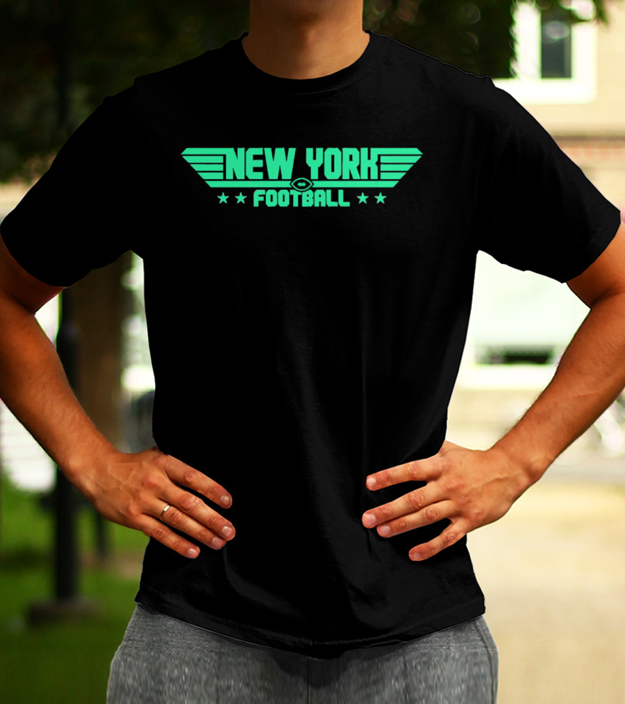 New York Football Top Gun Wings T-Shirt