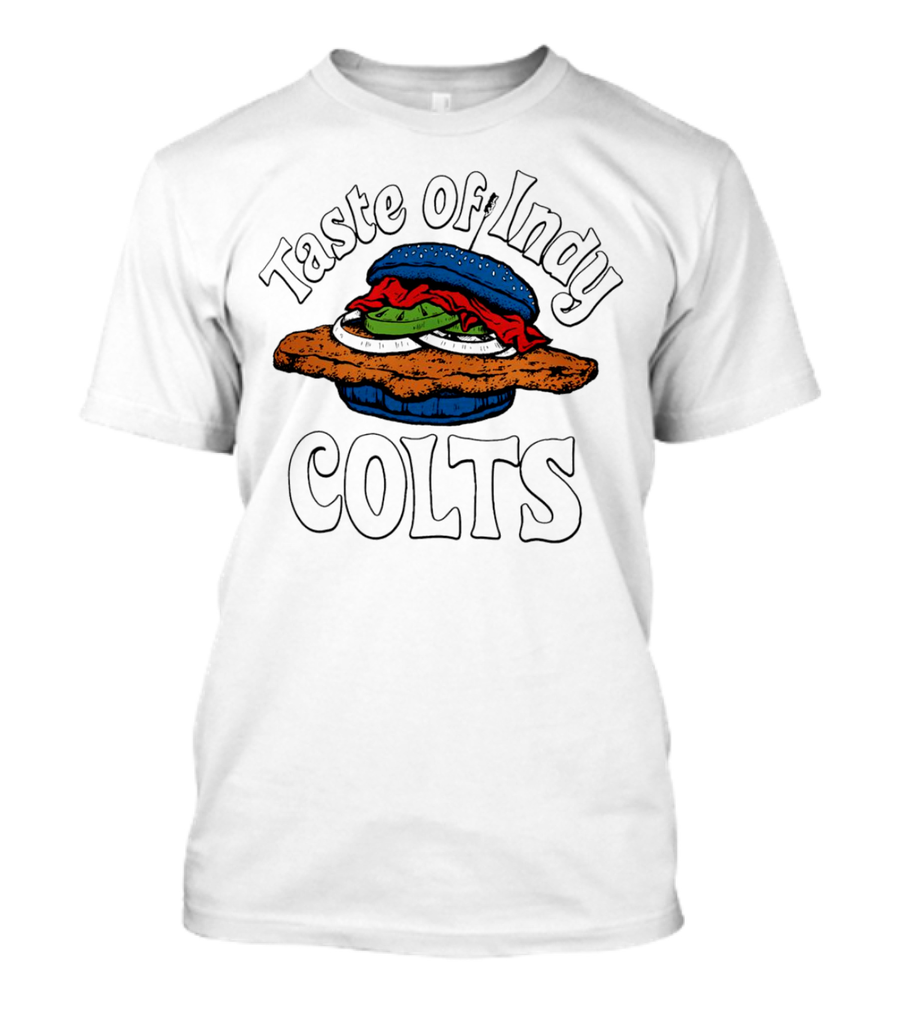 Taste Of Indy Colts Burger T-Shirt