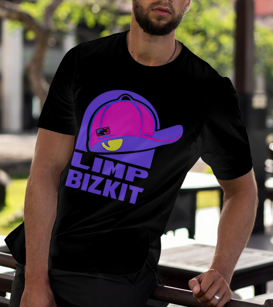 Limp Bizkit Taco Bell Logo Hat T-Shirt