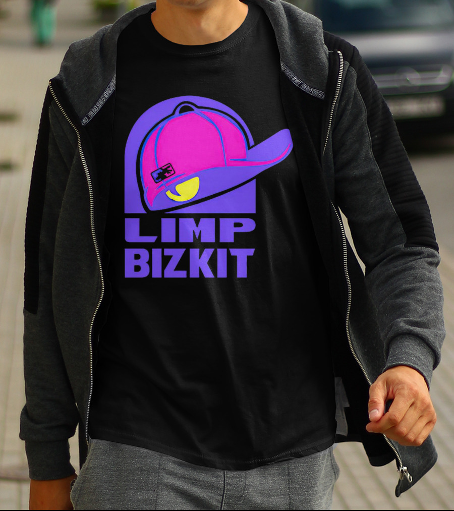 Limp Bizkit Taco Bell Logo Hat T-Shirt