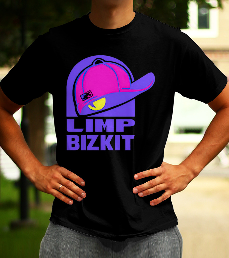 Limp Bizkit Taco Bell Logo Hat T-Shirt