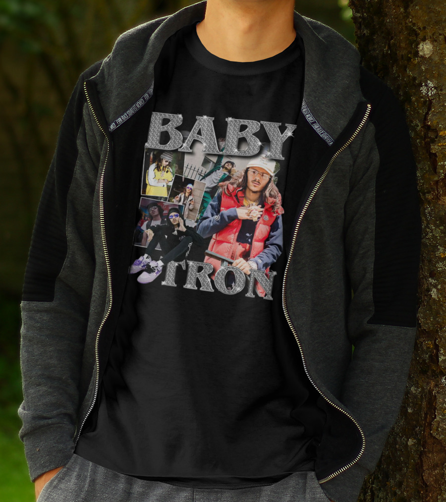 Babytron Hip Hop Style Collage Pullover Aesthetic T-Shirt