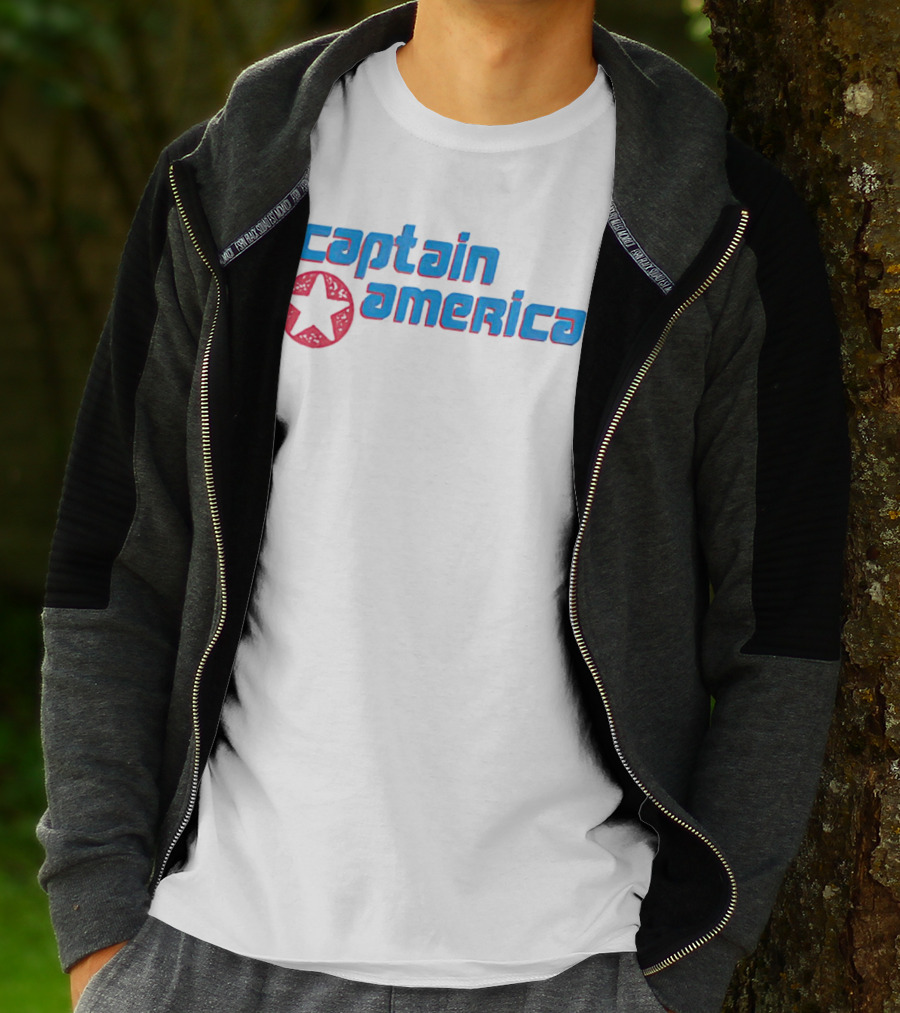 Captain America Retro Star T-Shirt