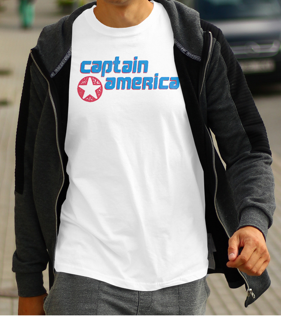 Captain America Retro Star T-Shirt