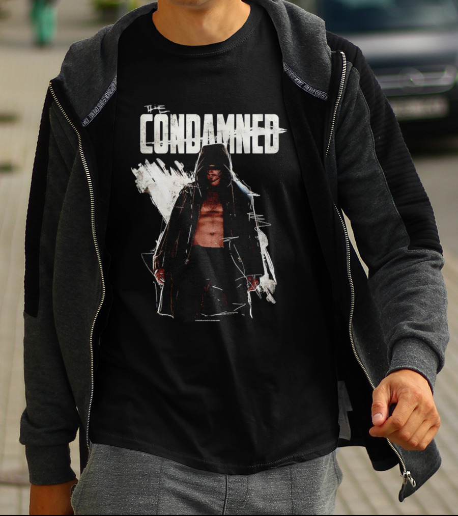 The Condamned Heels Featuring Hooded Figure T-Shirt