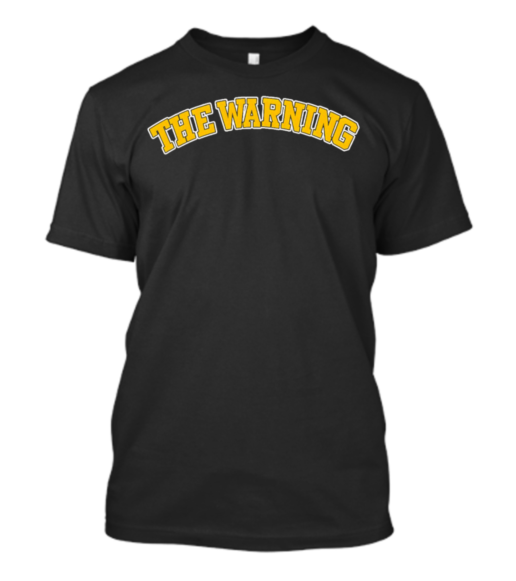 The Warning Arch Text Design Classic T-Shirt