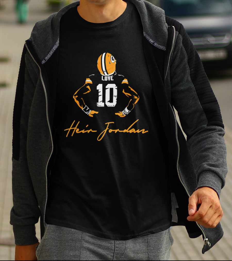 Heir Jordan Love 10 Green Bay Packers T-Shirt