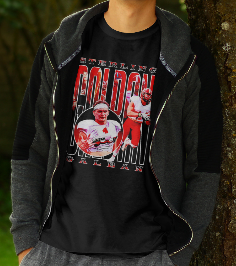 Sterling Galban Jacksonville State Gamecocks Football Star Receiver T-Shirt